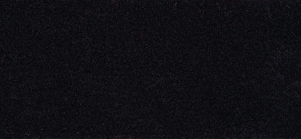 Teppich Velour schwarz soft