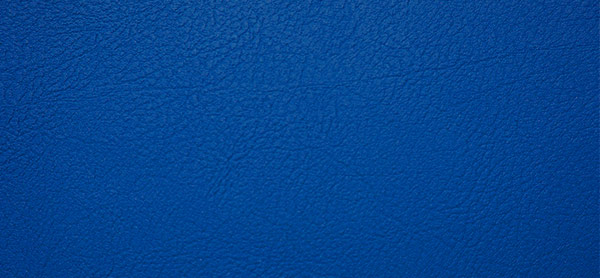 Synthetic leather bielastic blue