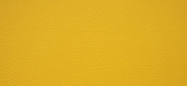 Synthetic leather bielastic yellow