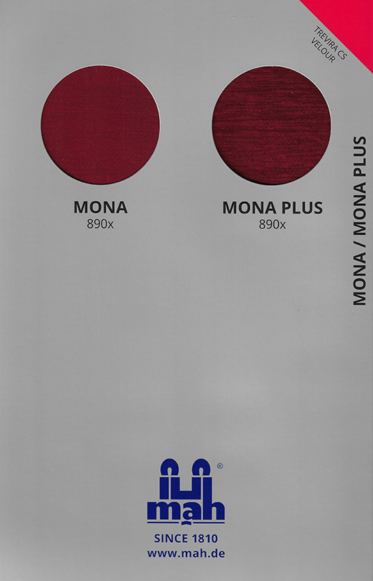 Sample card Mona / Mona Plus