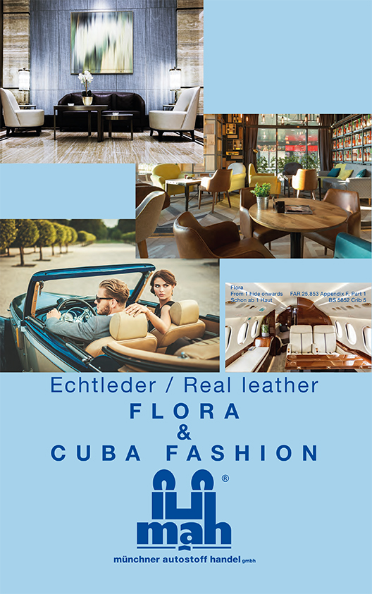 Flora & Cuba Fashion sample card