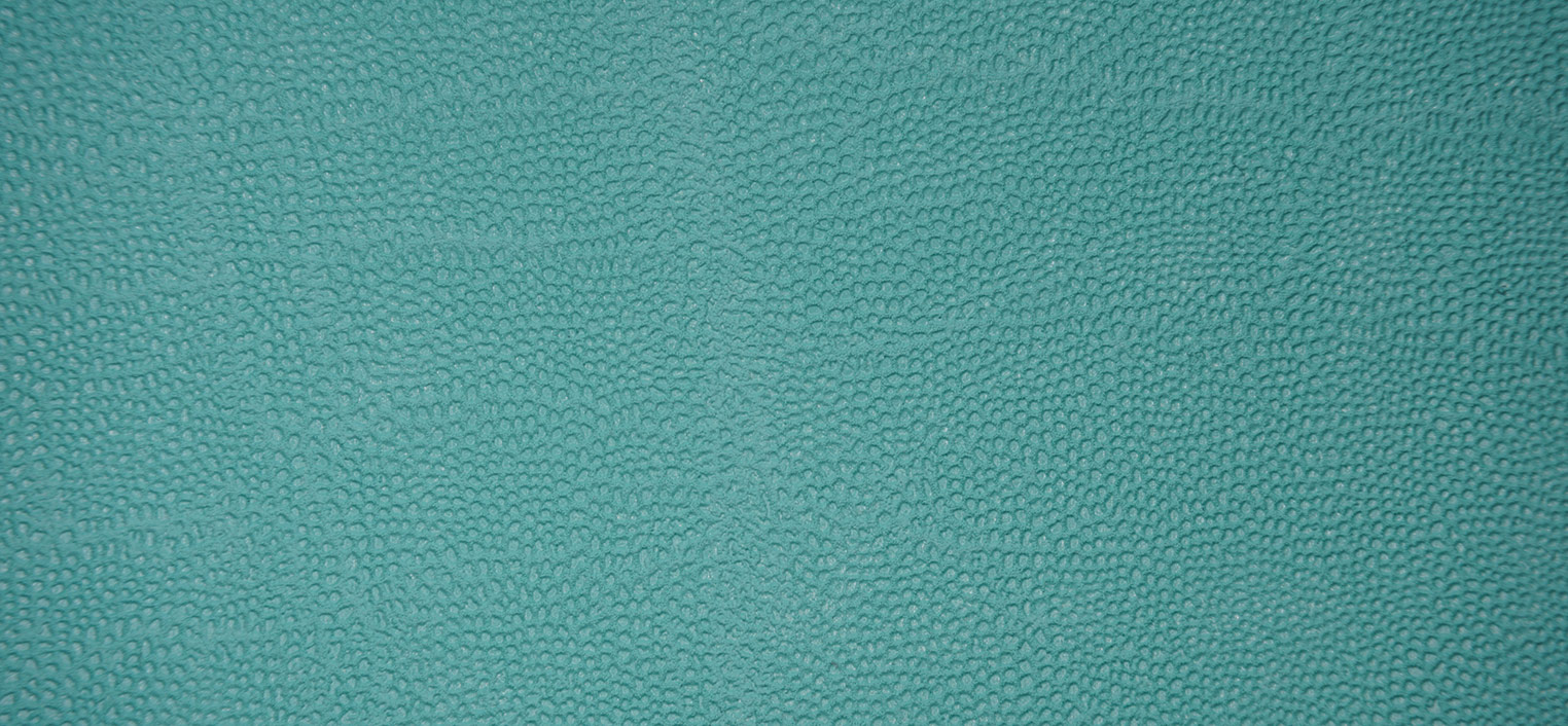 Faux leather elephant turquoise