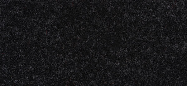Nadelfilz schwarz meliert, Breite: 200 cm