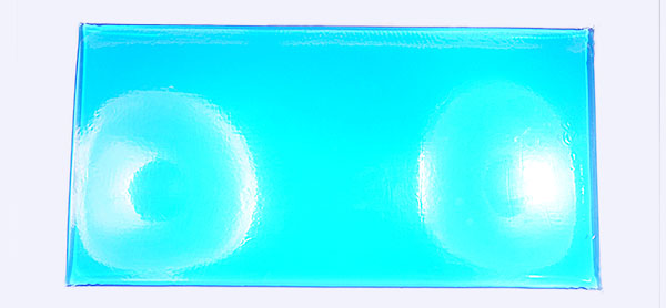 Silikoneinlage blau 72 x 36 x 1,5 cm
